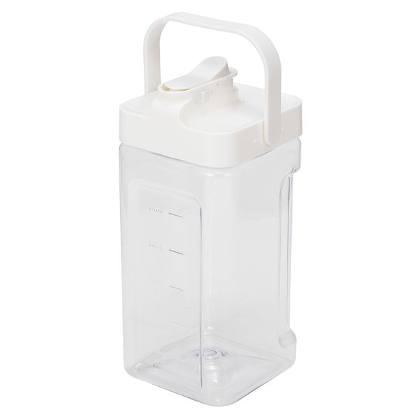 シービージャパン uca 冷蔵庫に入れたまま注げるジャグ MEGA TANK 3.5L ホワイト