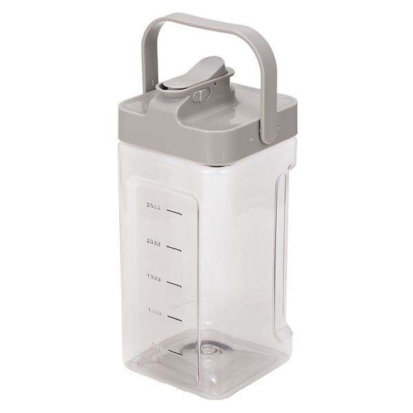 シービージャパン uca 冷蔵庫に入れたまま注げるジャグ MEGA TANK 3.5L グレー