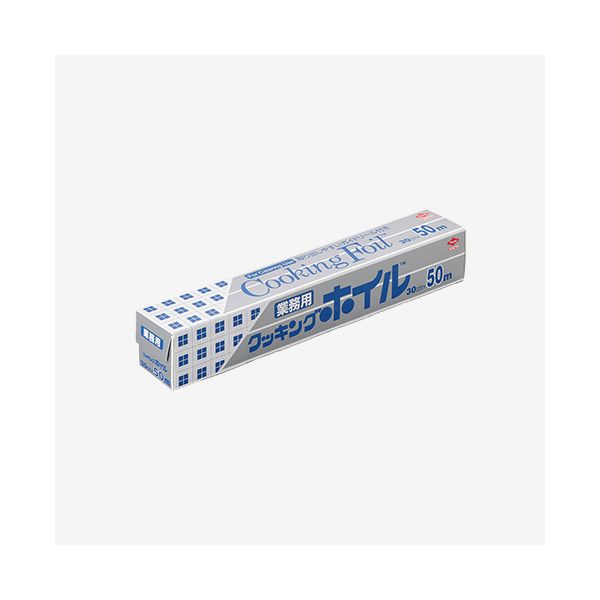 【2個セット】 東洋アルミエコー クッキングホイル 業務用 30cm×50m S0070