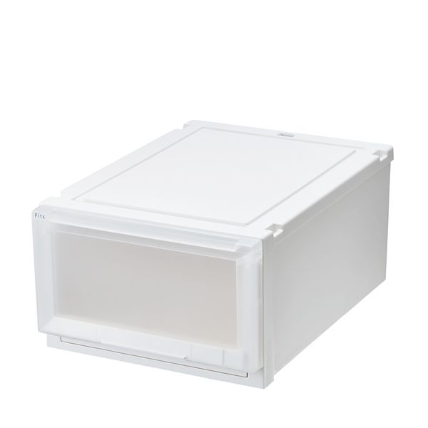 天馬 Fits フィッツケース アドバンス 55-40M 幅40×奥行55×高さ25cm ホワイトクリア