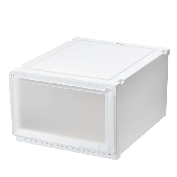 天馬 Fits フィッツケース アドバンス 55-45L 幅45×奥行55×高さ30cm ホワイトクリア