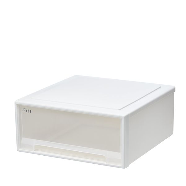 天馬 Fits フィッツケース　45-45 幅45×奥行45×高さ20cm ホワイトクリア