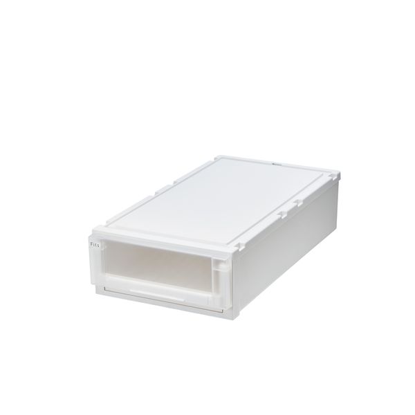 天馬 Fits フィッツケース アドバンス 74-39S 幅39×奥行74×18cm ホワイトクリア