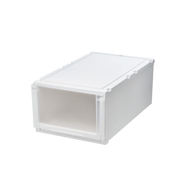 天馬 Fits フィッツケース アドバンス 74-44L 幅44×奥行74×高さ30cm ホワイトクリア