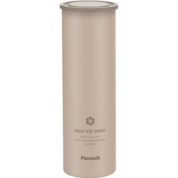 ピーコック ミニアイスパック シリコン ベージュ ABB-16