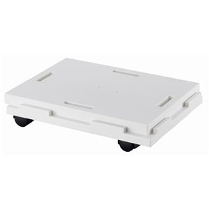 【2個セット】 サンコープラスチック 連結できるラクゴロ 22 ホワイト