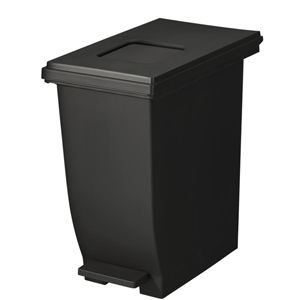 ゴミ箱 ダストボックス 30L 日本製 セピアブラック 新輝合成 ユニード＋パッキン付きプッシュ＆ペダル キッチン 台所