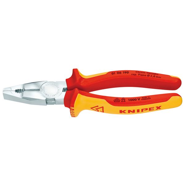 KNIPEX（クニペックス）0106-160 絶縁ペンチ 1000V