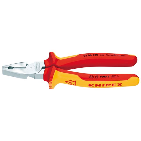 KNIPEX（クニペックス）0206-225 強力絶縁ペンチ 1000V