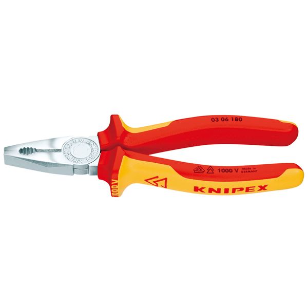 KNIPEX（クニペックス）0306-160 絶縁ペンチ 1000V （SB）