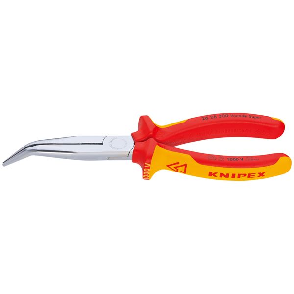 KNIPEX（クニペックス）2626-200 絶縁40゜先曲ラジオペンチ 1000V （SB）