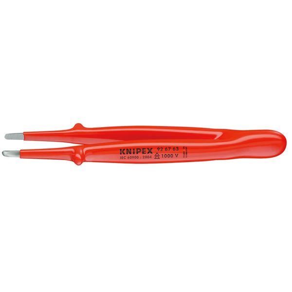 KNIPEX（クニペックス）9267-63 絶縁精密ピンセット 145MM