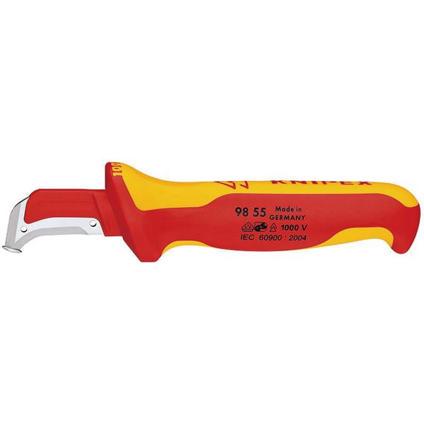 KNIPEX（クニペックス）9855 絶縁ケーブルナイフ 1000V （SB）