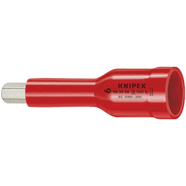 KNIPEX（クニペックス）9839-05 （3／8SQ）絶縁ヘキサゴンソケット 1000V