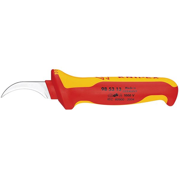 KNIPEX（クニペックス）985313 絶縁皮むきナイフ 1000V