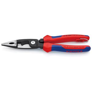 KNIPEX（クニペックス）1382-200TBK エレクトロプライヤー 落下防止（BK）