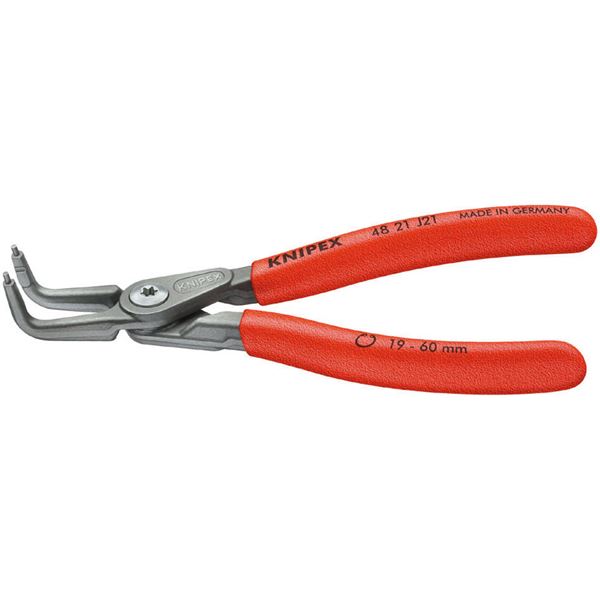 KNIPEX（クニペックス）4821-J31 穴用精密スナップリングプライヤー 曲（SB）