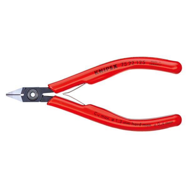 KNIPEX（クニペックス）7522-125 エレクトロニクスニッパー （#7521-125）