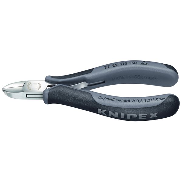 KNIPEX（クニペックス）7722-115ESD エレクトロニクスニッパー