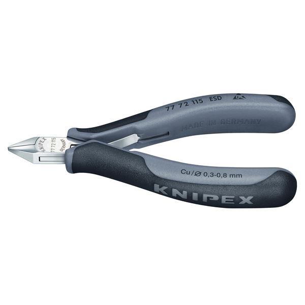 KNIPEX（クニペックス）7772-115ESD エレクトロニクスニッパー