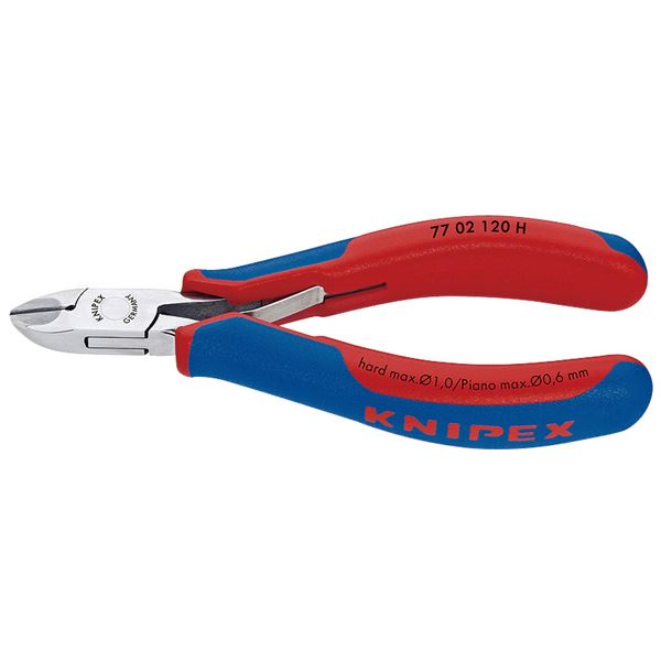 KNIPEX（クニペックス）7702-120H 超硬刃エレクトロニクスニッパー