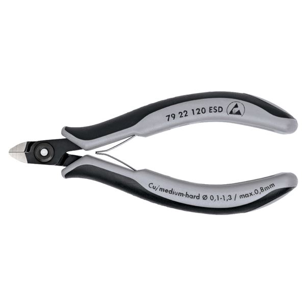 KNIPEX（クニペックス）7922-120ESD エレクトロニクスニッパー