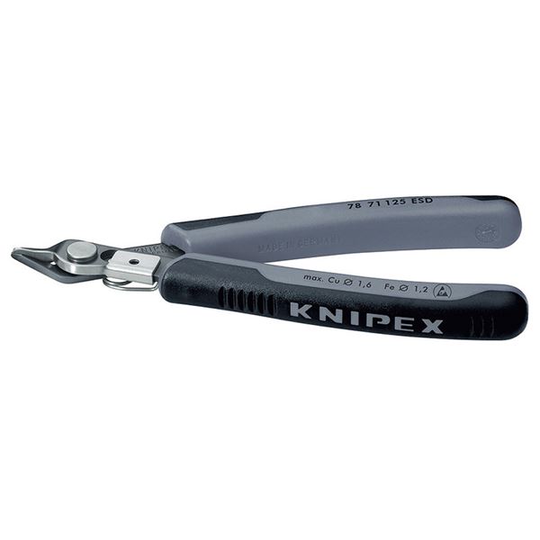 KNIPEX（クニペックス）7871-125ESD エレクトロニクス スーパーニッパー