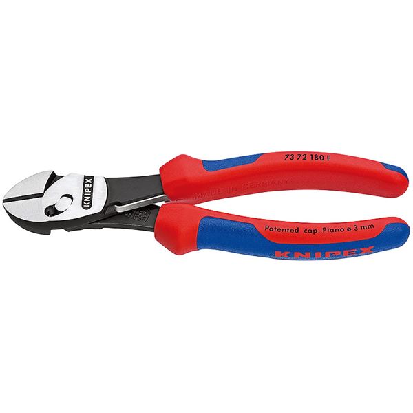 KNIPEX（クニペックス）7372-180F ツインフォースニッパー バネ付