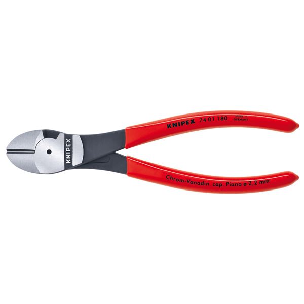 KNIPEX（クニペックス）7401-140 強力型斜ニッパー（硬線用） （SB）