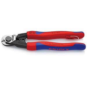 KNIPEX（クニペックス）9562-190TBK ワイヤーロープカッター 落下防止（BK）