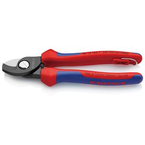 KNIPEX（クニペックス）9512-165TBK ケーブルカッター 落下防止 （BK）