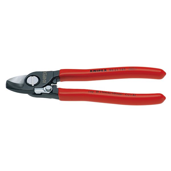 KNIPEX（クニペックス）9521-165 ケーブルカッター（バネ付）（SB）