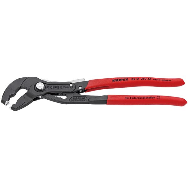 KNIPEX（クニペックス）8551-250AF スプリングホースクリッププライヤー（ロック付