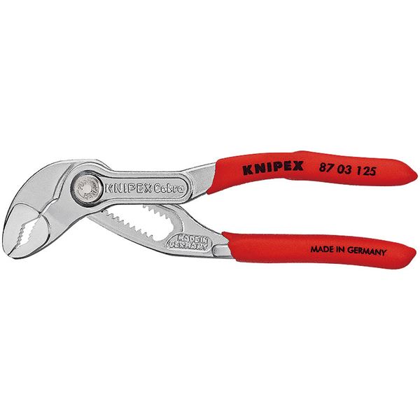 KNIPEX（クニペックス）8703-125 コブラ ウォーターポンププライヤー