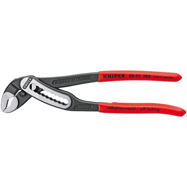 KNIPEX（クニペックス）8801-180 アリゲーター ウォーターポンププライヤー （SB）