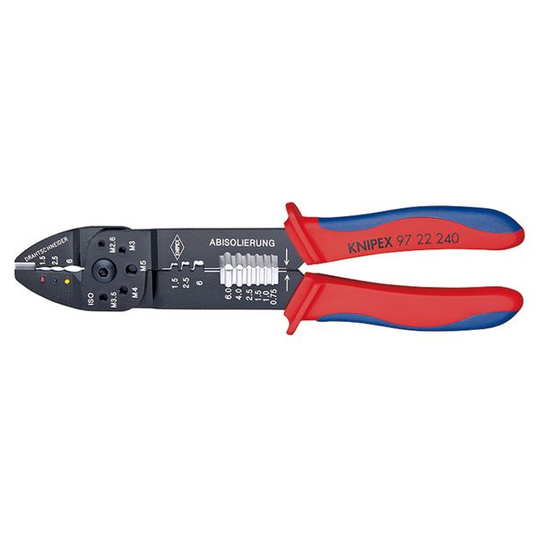 KNIPEX（クニペックス）9722-240 クリンピングプライヤー （SB）