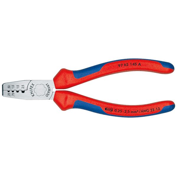 KNIPEX（クニペックス）9762-145A エンドスリーブ用圧着ペンチ