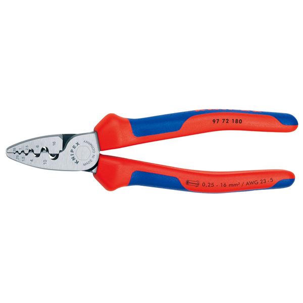 KNIPEX（クニペックス）9772-180 エンドスリーブ用圧着ペンチ