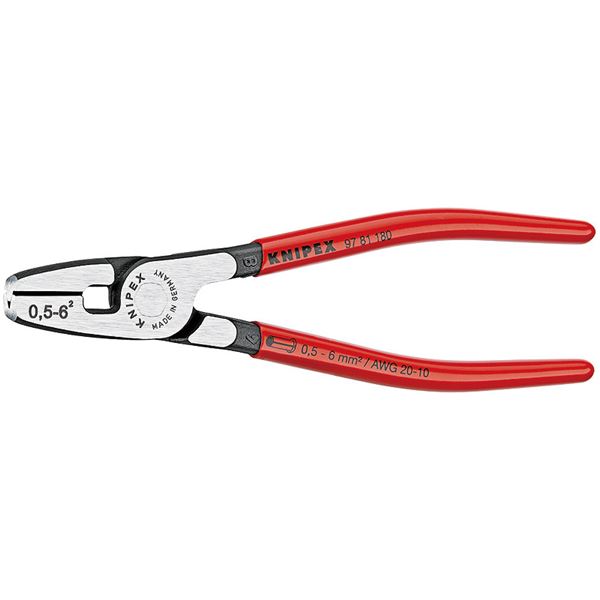 KNIPEX（クニペックス）9781-180 エンドスリーブ用圧着ペンチ