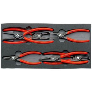 KNIPEX（クニペックス）002001V02 スナップリングプライヤーセット ウレタントレイ入り