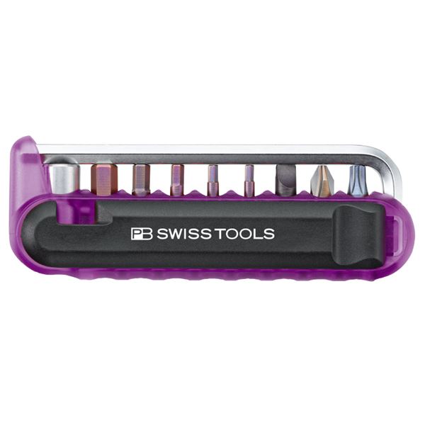 PB SWISS TOOLS 470PURPLECN バイクツールセット （9本組） パープル