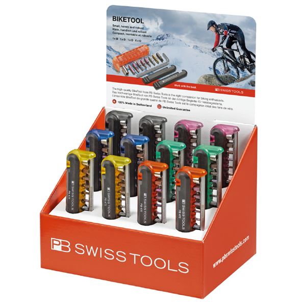 PB SWISS TOOLS 470POSCOL バイクツールディスプレイセット（6色）