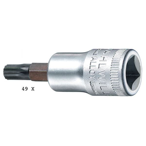 STAHLWILLE（スタビレー） 49X-M5 （3／8SQ）トライスクエアソケット （02060005）