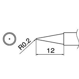 白光 T12-BL こて先／BL型