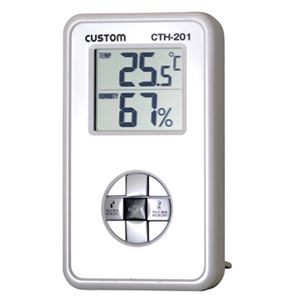 カスタム CTH-201 デジタル温湿度計 商品写真