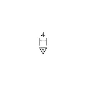 ミニター RD5336 (#G2708)精密ヤスリ中目三角 (3コ) 商品写真2