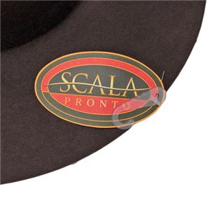 SCALA キャペリン フェルト ハット レディース HAT Black(黒) フリーサイズ 商品写真3