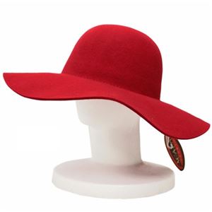 SCALA キャペリン フェルト ハット レディース HAT Red(赤) フリーサイズ 商品写真1
