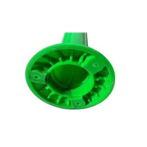 【1本】PVC製視線誘導標/ソフトコーンH 【緑色】 高さ750mm 専用固定アンカーセット 商品写真4