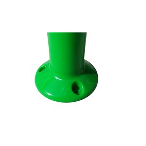 【1本】PVC製視線誘導標/ソフトコーンH 【緑色】 高さ460mm 専用固定アンカーセット 商品写真2
